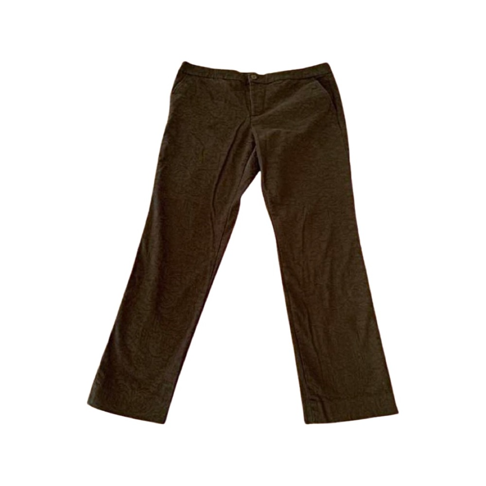 Ralph Lauren Black Floral Pants